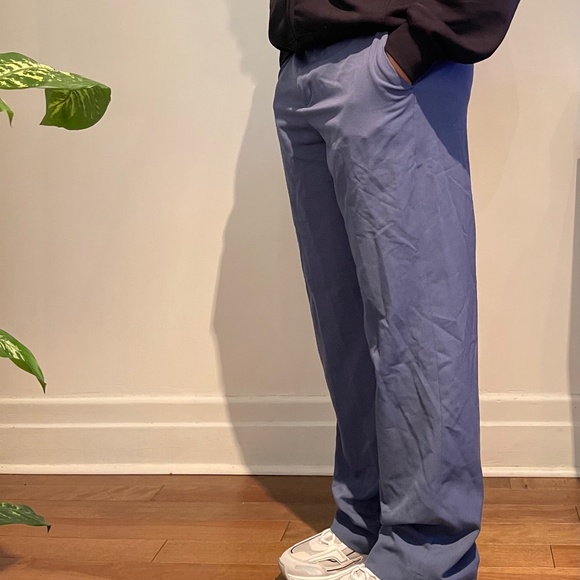 Oversized blue tailored pants - Picture 1 of 5